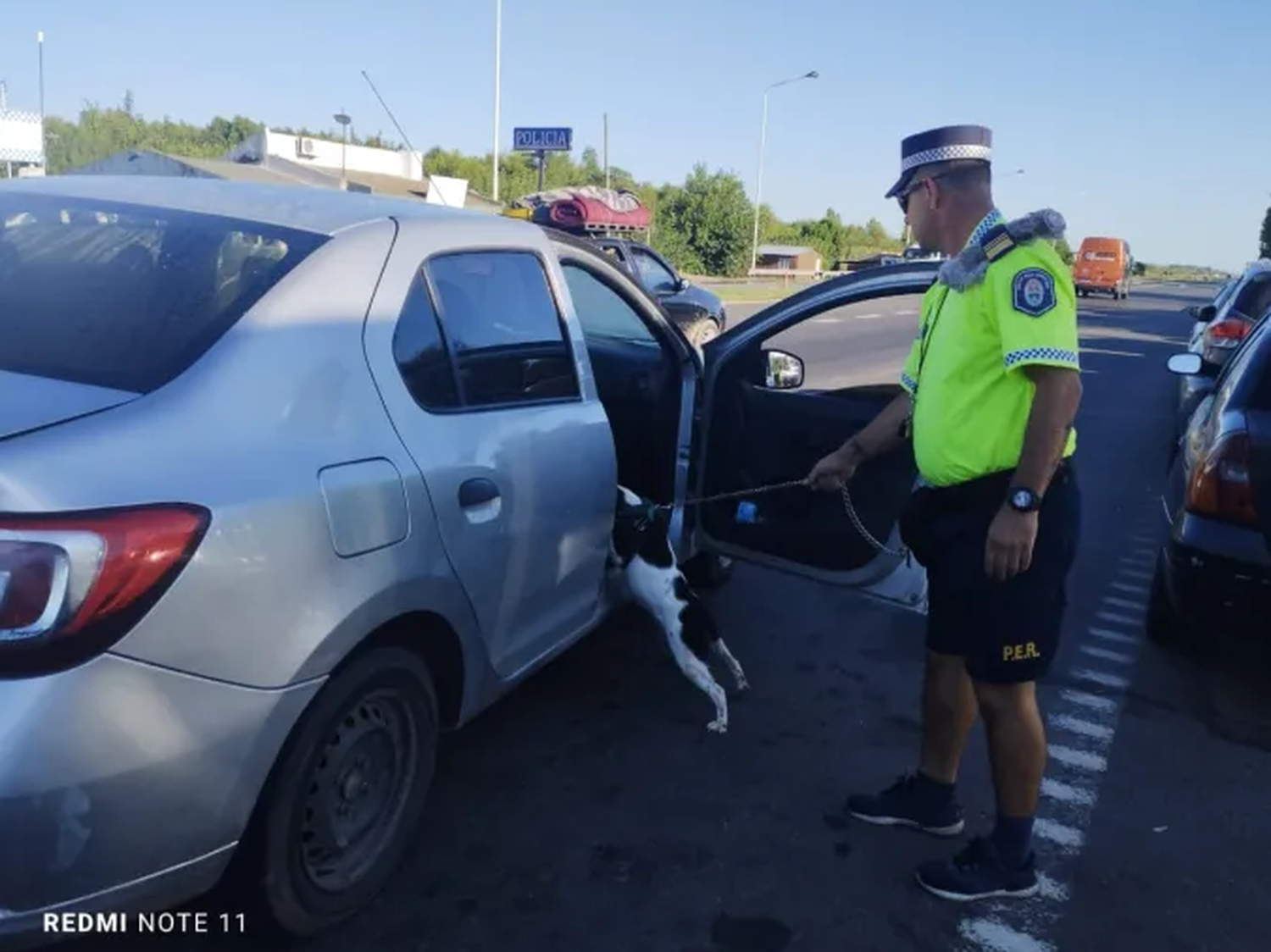 Detuvieron a una mujer narco en la autovía Artigas que se dirigía a Gualeguaychú: les encontraron un kilo de cocaína