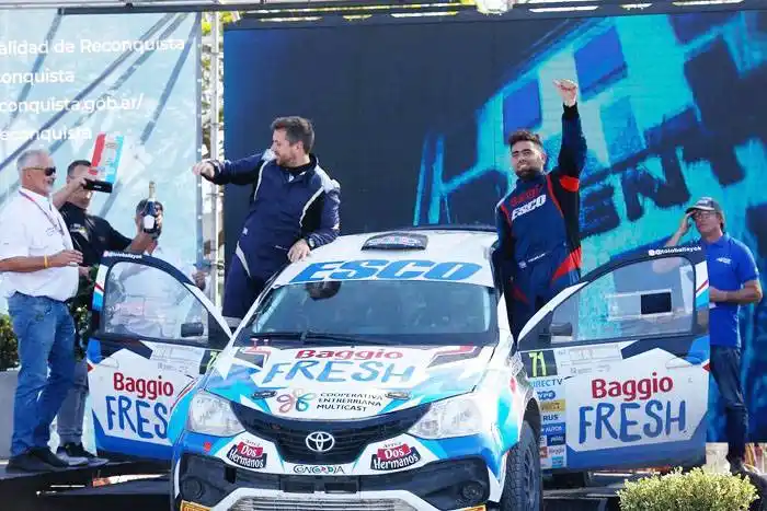 �SToio⬝ Ballay y Andrés D�" Elía  ganaron la RC3 Junior del Rally