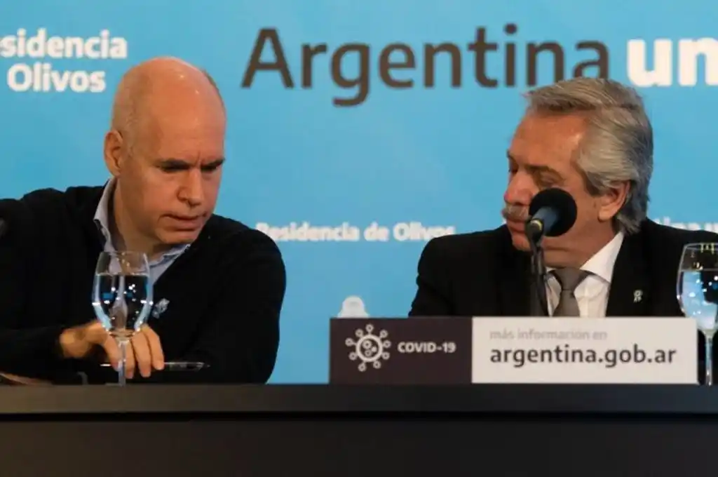Fernández y Rodríguez Larreta se reúnen de urgencia por el aumento de casos de COVID-19