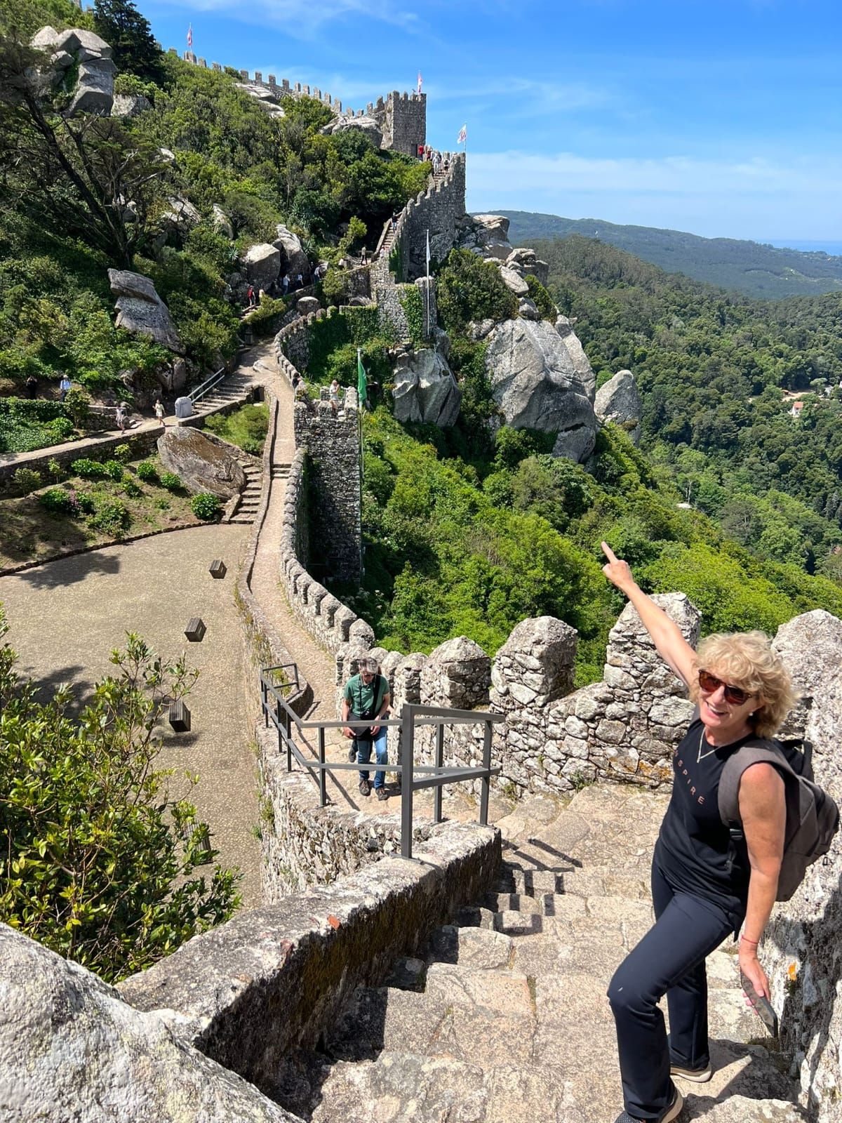 Sintra. Castelo dos Mouros. Portugal