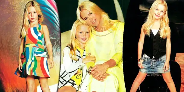 A los 7 años, la hija de Valeria Mazza debuta como modelo