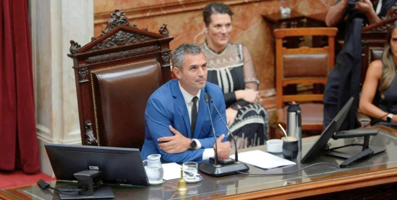 Martin Menem volverá a presidir la Cámara de Diputados de la Nación hasta el 9 de diciembre de 2025. Foto: HCDN.