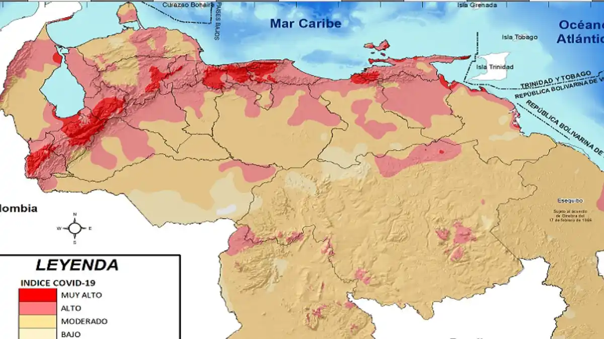 POR LA ONDA TROPICAL 43 continuarán las lluvias en Aragua, Carabobo y Distrito Capital