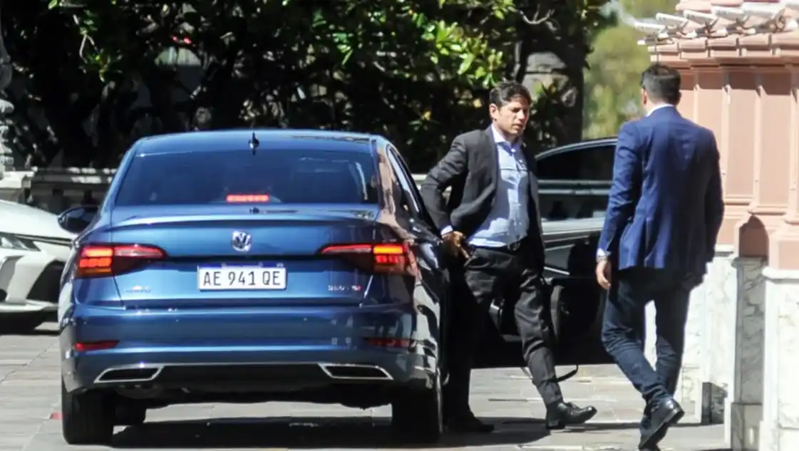 El gobernador bonaerense, Axel Kicillof.