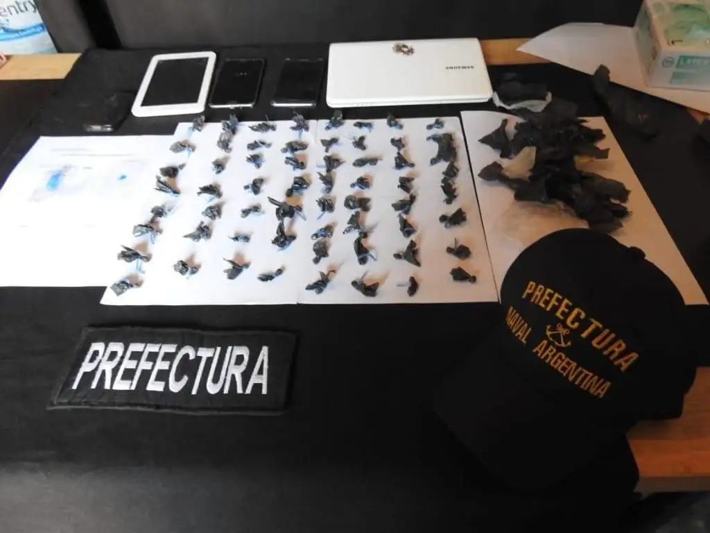 Siete narcos rosarinos apresados por Prefectura