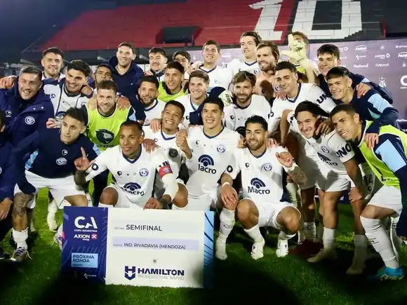 Independiente Rivadavia venció a Tigre y es semifinalista de la Copa Argentina