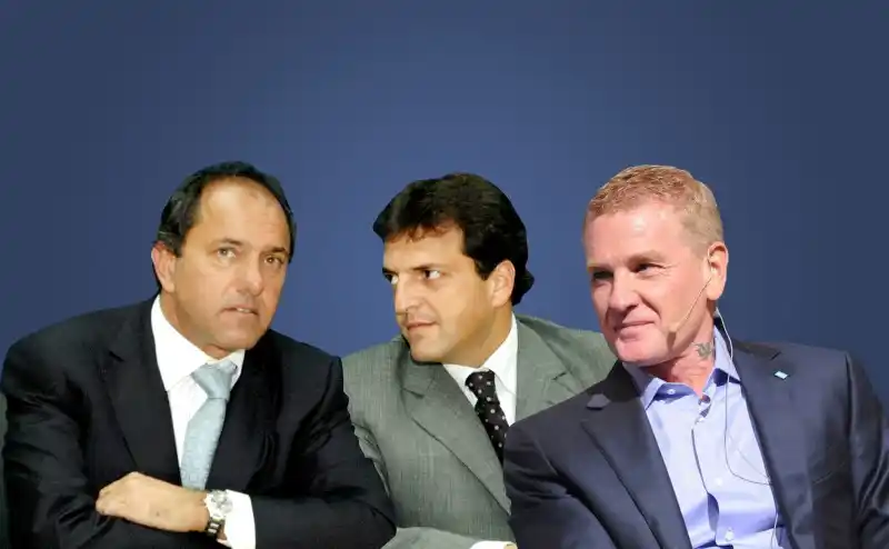 Elecciones 2013: Reunión entre Massa, Scioli y De Narváez