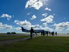 Sturzenegger habló de "vuelos estallados" a Tandil