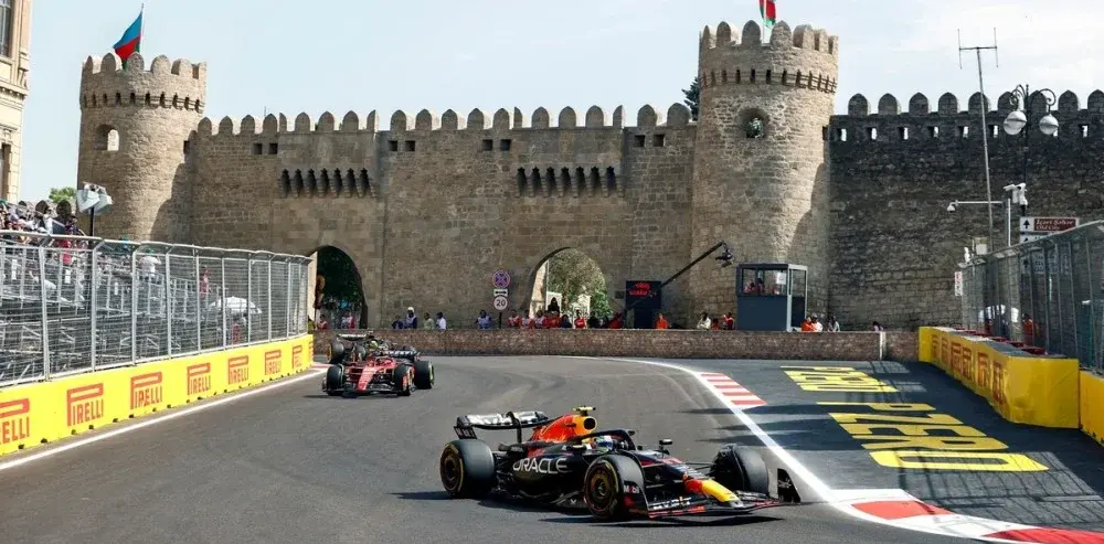 Se viene el  GP de Azerbaiyán el sábado 26 de septiembre. Foto: AP