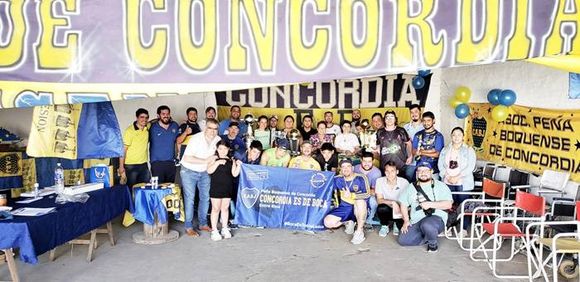 Dirigentes de Boca estuvieron en la ciudad