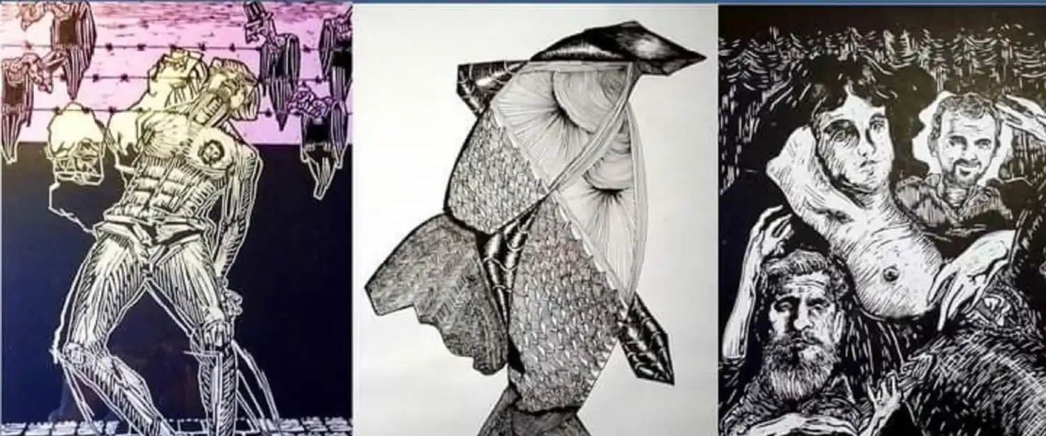 Artistas gualeyos realizarán muestra de dibujos y grabados en el Museo Provincial Artemio Alisio