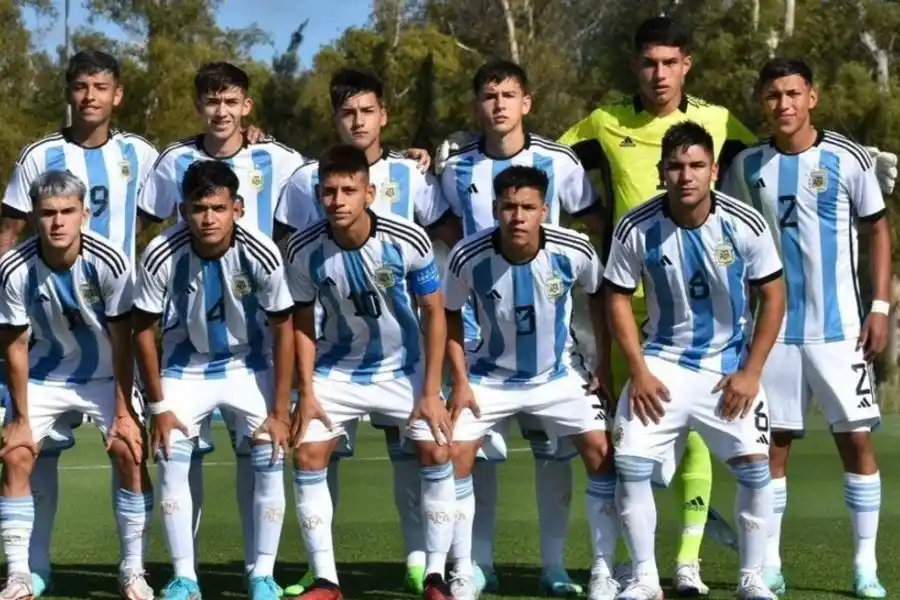 Argentina debuta en el Sudamericano Sub 17