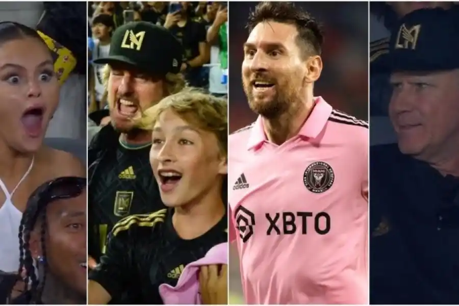 Furor de las celebridades de Hollywood por Leo Messi