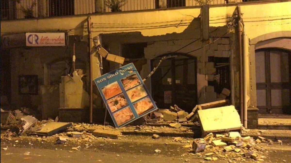 Italia: un sismo de 4.8º en Sicilia deja 10 heridos
