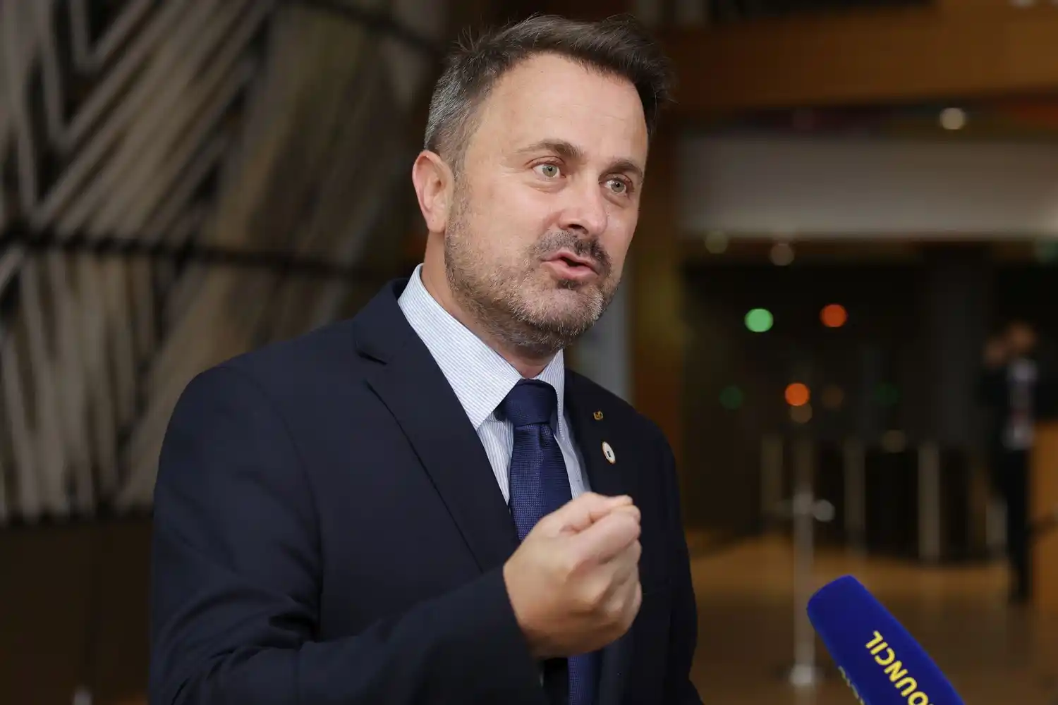 Xavier Bettel, primer ministro de Luxemburgo.