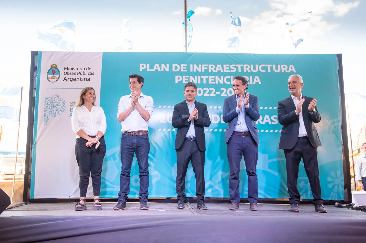 El Gobernador puso en marcha veinte obras de infraestructura en cárceles