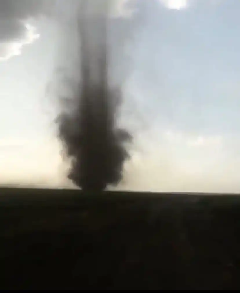 El video de un tornado que pasó por Tandil el viernes
