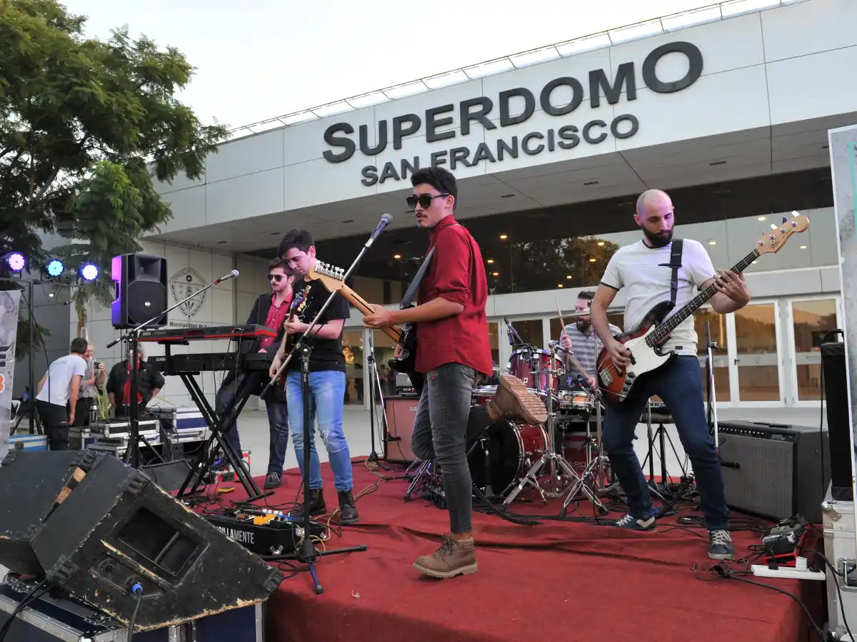 El rock sonó en el Botánico 