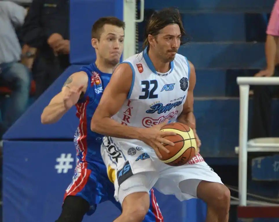 Adrián Boccia no pudo ser parejo en todo el partido como lo hace habitualmente. (Foto: LNB.com.ar)