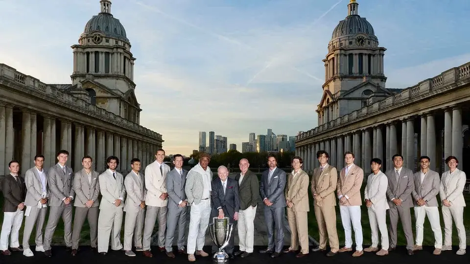 Los tenistas que disputaran la Laver Cup 2026 desde hoy en Londres. Foto: ATP Tour