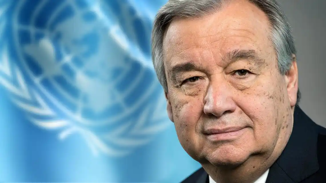 Antonio Guterres, secretario general de la Organización de las Naciones Unidas.