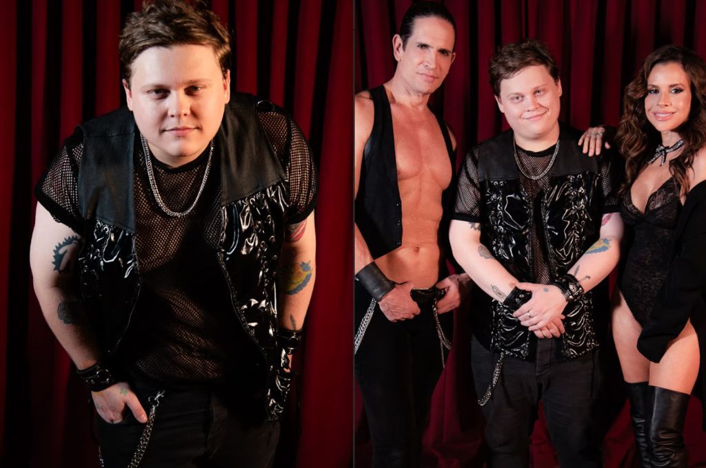 Luca Martin y sus compañeros de elenco
