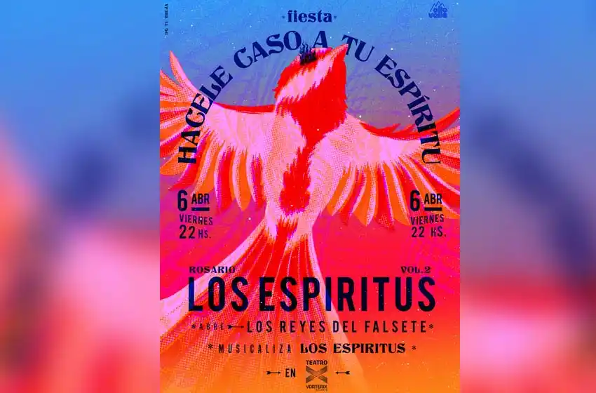 Los Espíritus aterrizan en Rosario