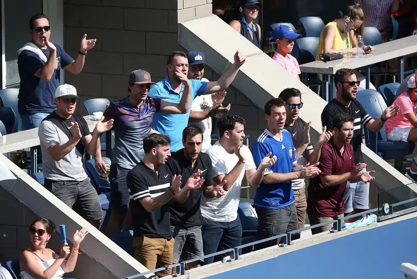 La hinchada tandilense