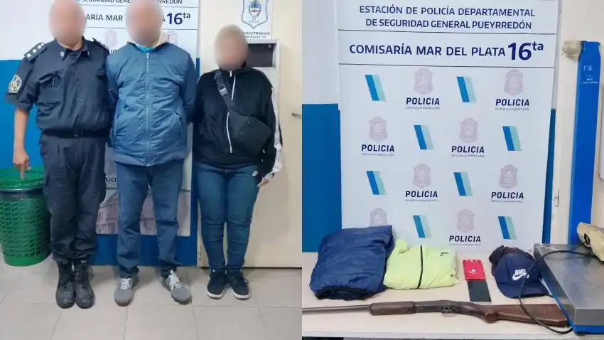 Ocurrió tras un asalto a las 5 de la mañana en una panadería de Goñi al 3000.