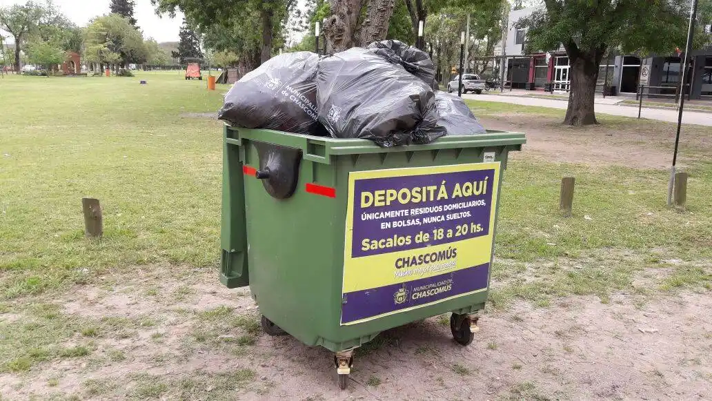 El Concejo Deliberante de Chascomús sancionó un proyecto sobre la limpieza de los contenedores de residuos