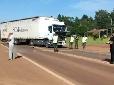 Fatal choque en Misiones: un adulto mayor murió al ser embestido mientras circulaba en un cuatriciclo eléctrico
