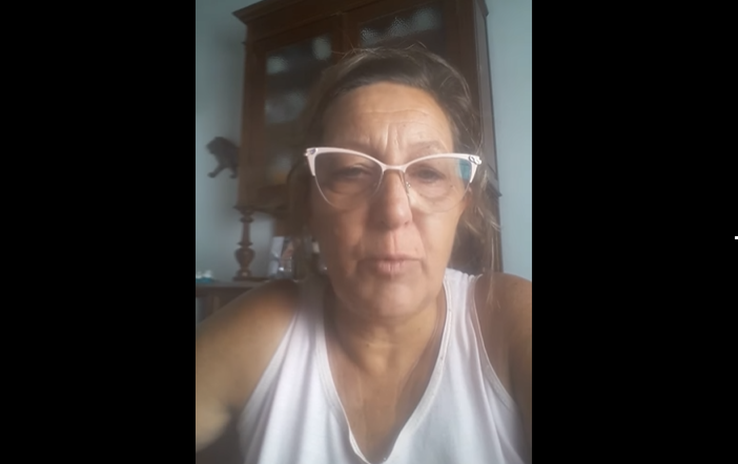 Alimento para el refugio: Cecilia agradece