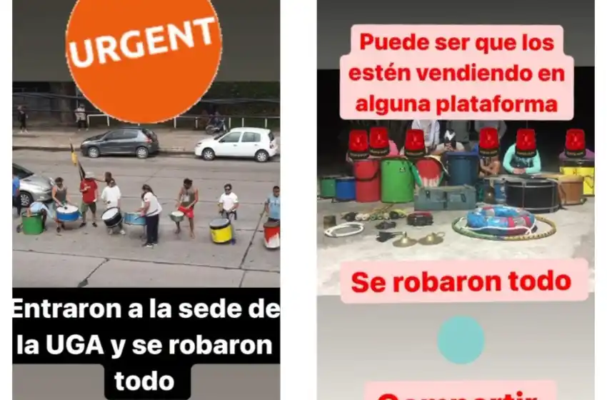 Robaron elementos de trabajo e instrumentos a guardavidas del sur