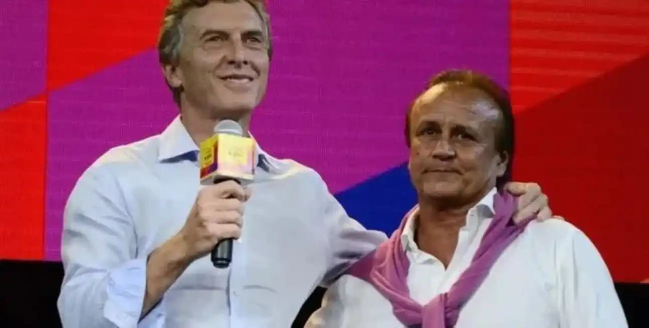 Mauricio Macri junto a Miguel Torres del Sel, dos veces cerca de ser gobernador de Santa Fe.