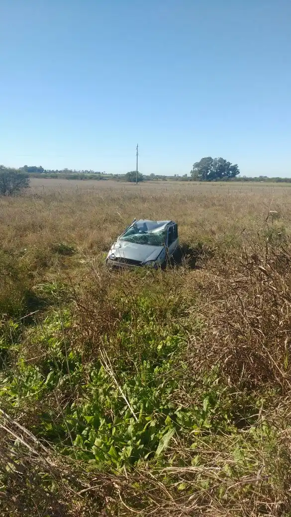 Despistó un auto en la ruta 20 y murió un joven de 25 años