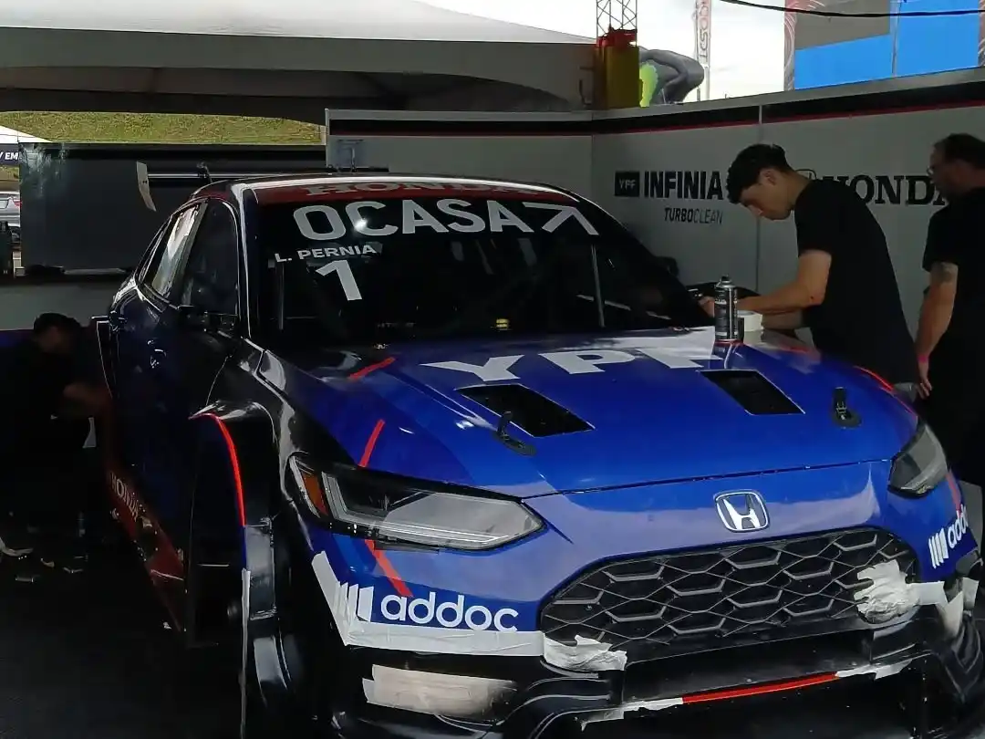 Leonel Pernía y un nuevo desafío con el equipo Honda.