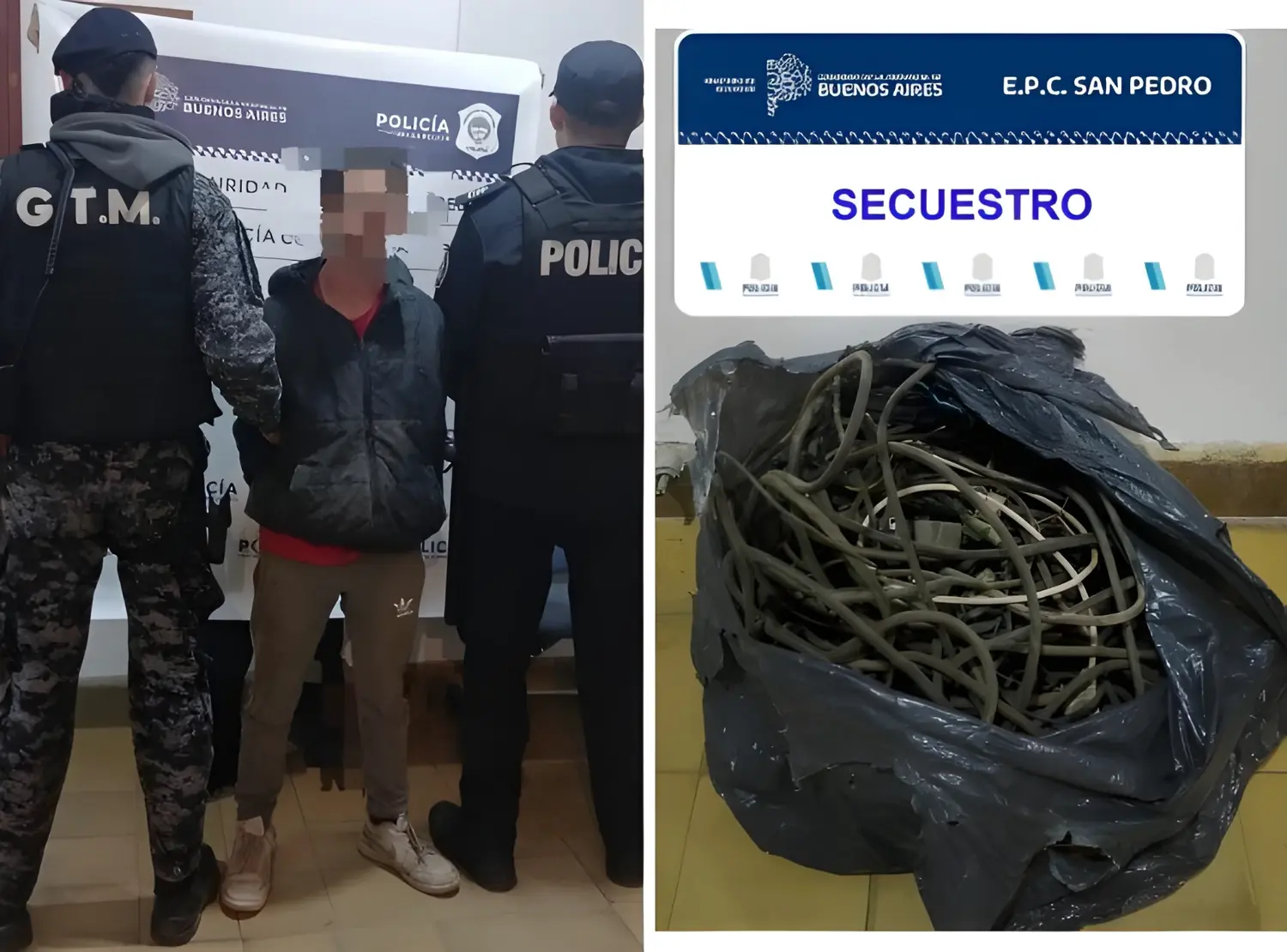 El aprehendido recuperó la libertad tras la notificación de la causa.