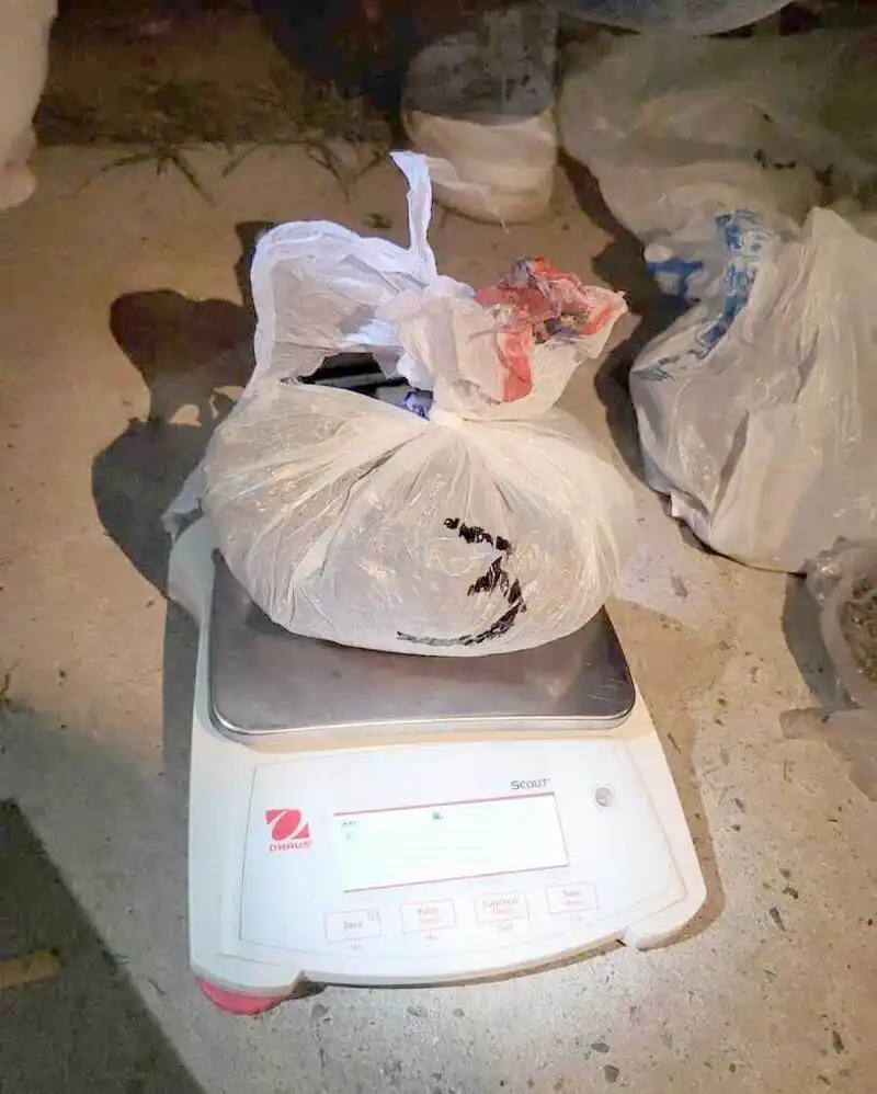 Conductor de Uber fue detenido 
con varios gramos de marihuana