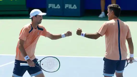 González y Molteni pasaron a cuartos de final en Francia