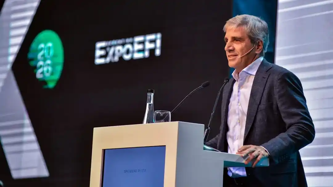Luis Caputo disertó en la edición 2026 de ExpoEFI.