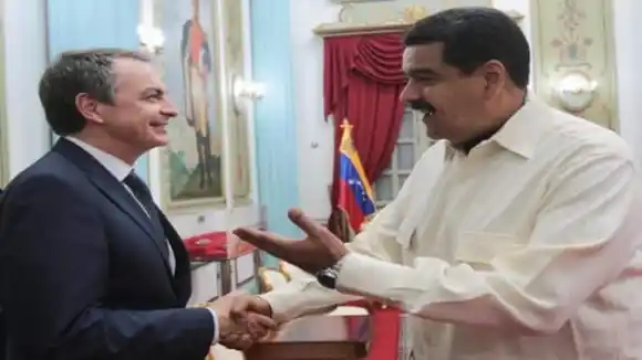 PARA QUE AFLOJEN LAS SANCIONES: José Luis Rodríguez Zapatero llegó a Venezuela para ayudar a Maduro con Biden