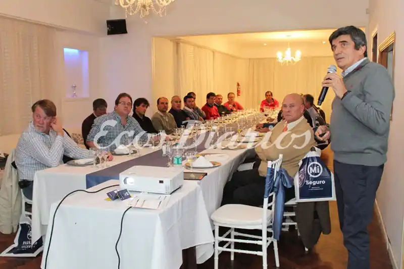 Anoche se presentó el seguro “Tero granizo”