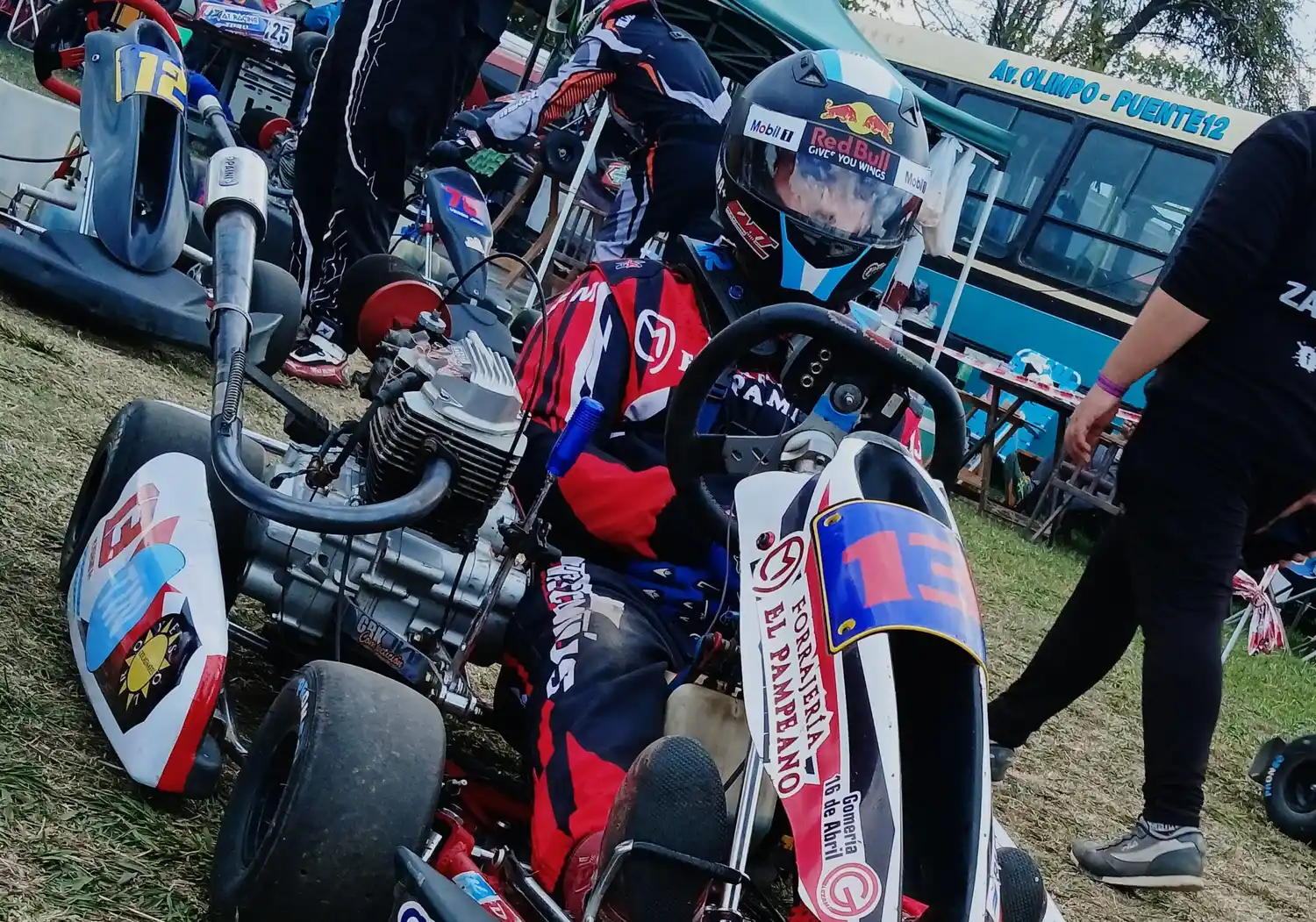 Karting Metropolitano: Mariano Moyano corre este fin de semana en Marcos Paz con piloto invitado