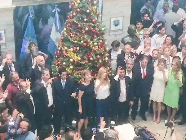 La Matanza: Intendenta Magario asumió con exfuncionarios de Scioli y Cristina como parte del gabinete