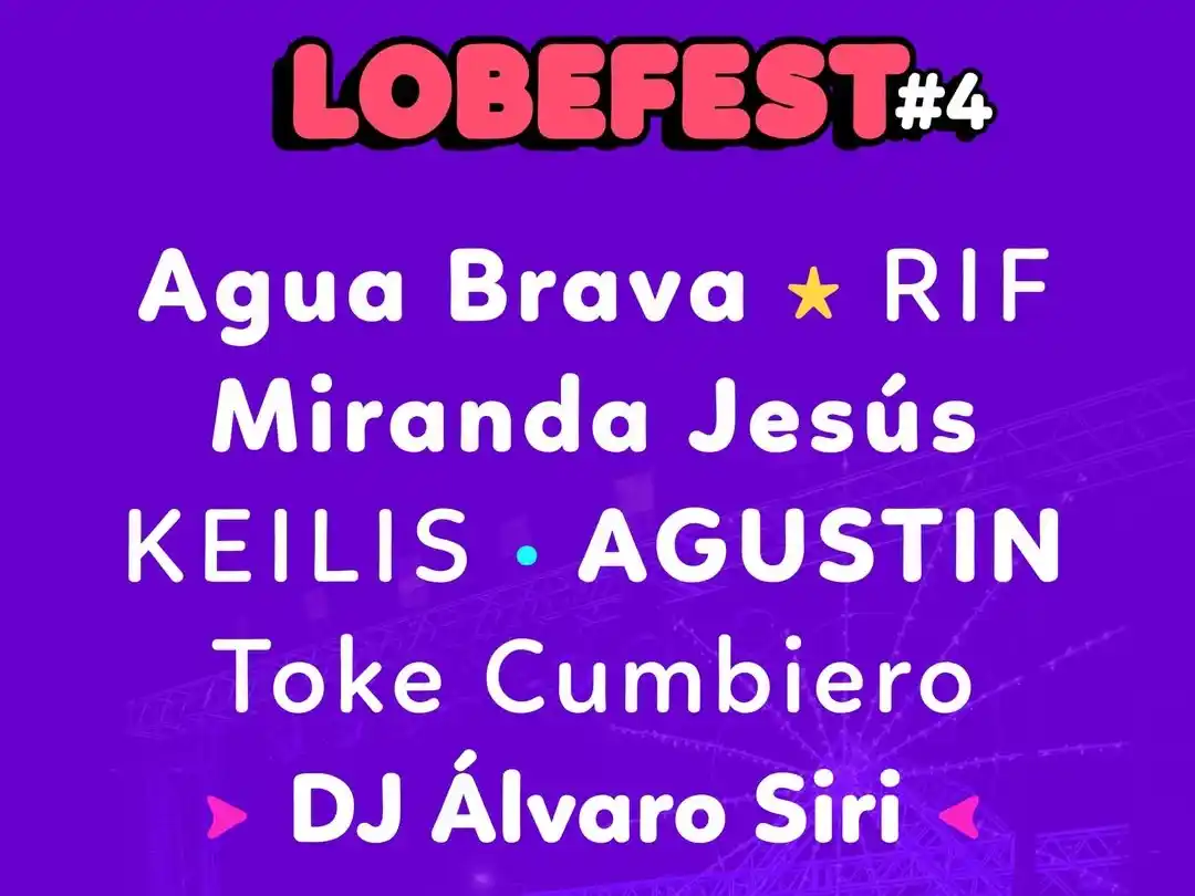 Cronograma. Confirmado para la fiesta