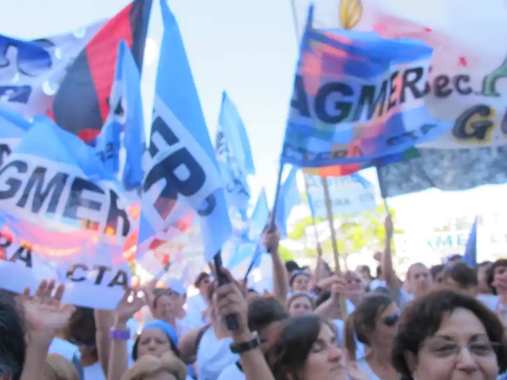 Agmer convocó a los paros definidos por Ctera