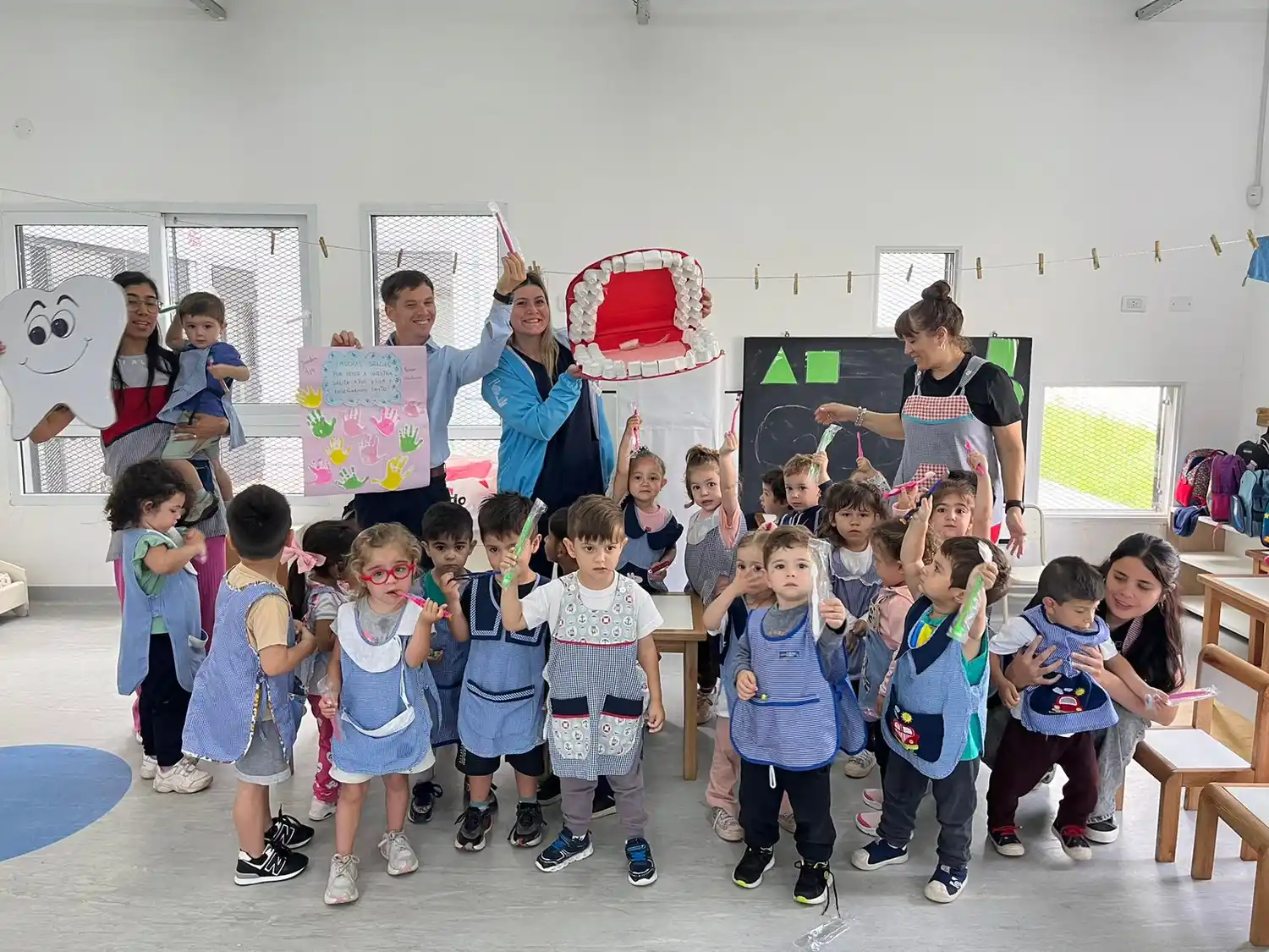 salud bucal en jardín depietri