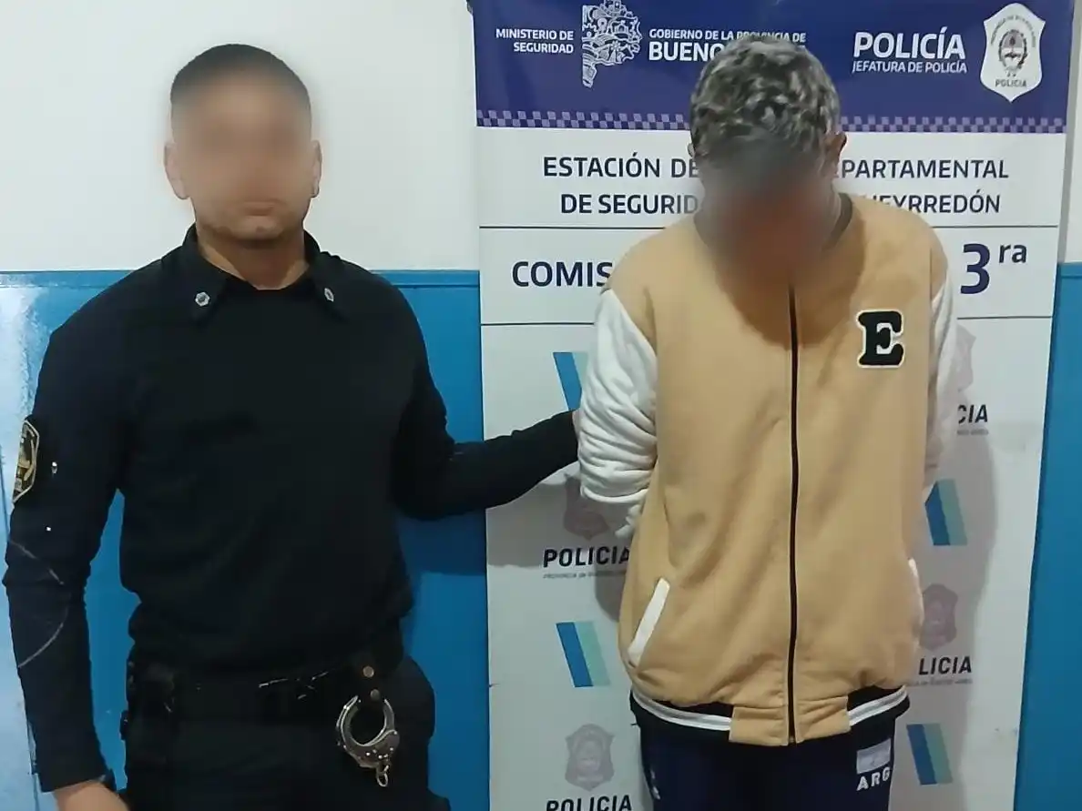 El detenido quedó imputado y fue trasladado Tribunales para ser notificado e identificado.