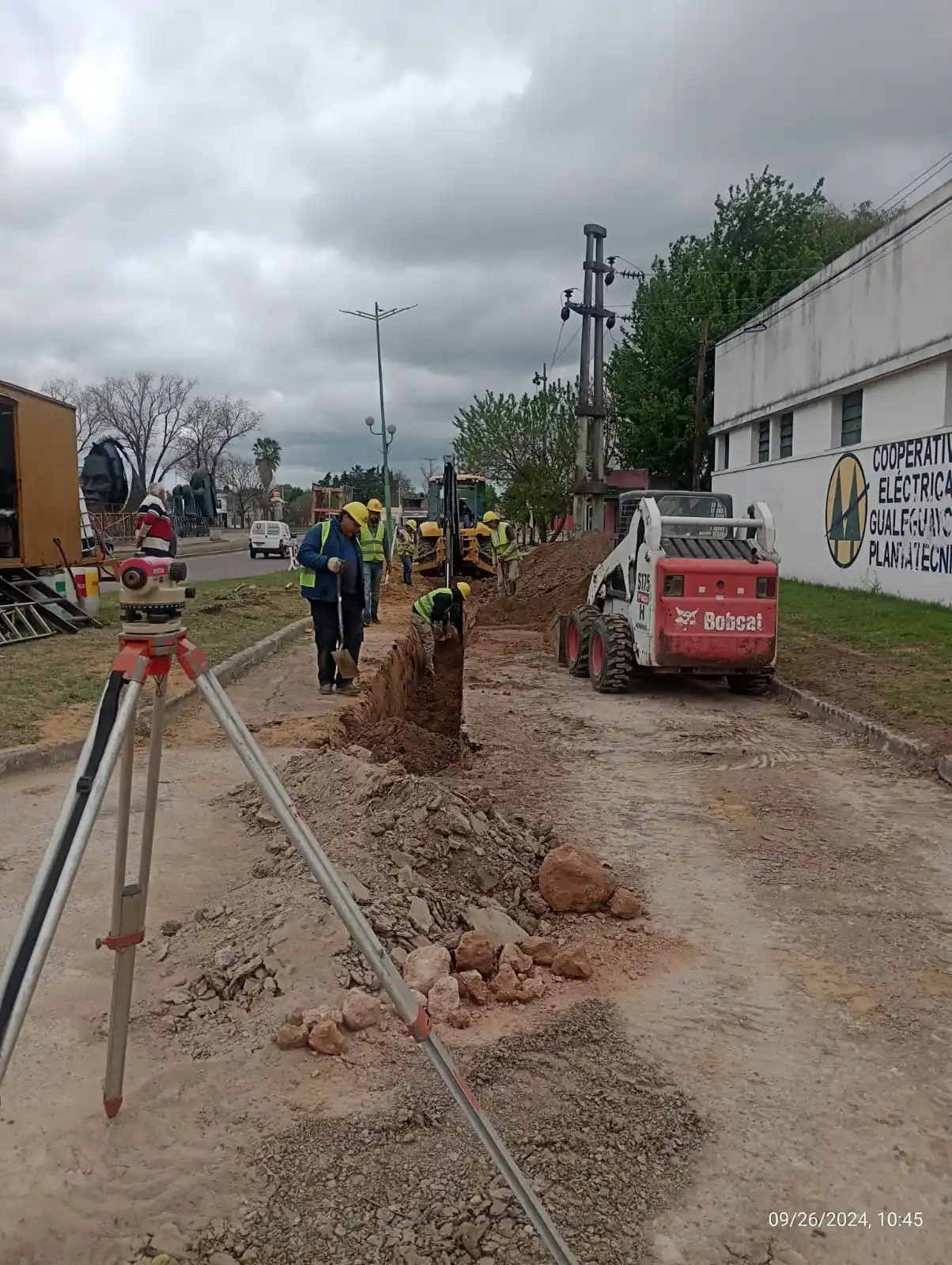 Este jueves estará cortada de manera parcial toda la mañana una calle por las obras de ampliación de la red de agua potable