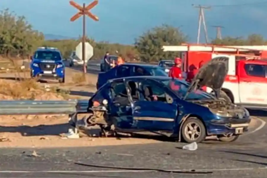 Tragedia en la ruta: Una joven y su beba murieron en un triple choque en Cruz del Eje